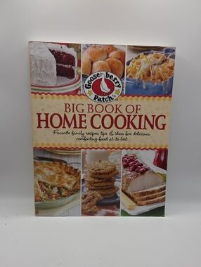 Big Book of Home Cooking - Cream/Red Cover Gooseberry Patch.  SALE!!